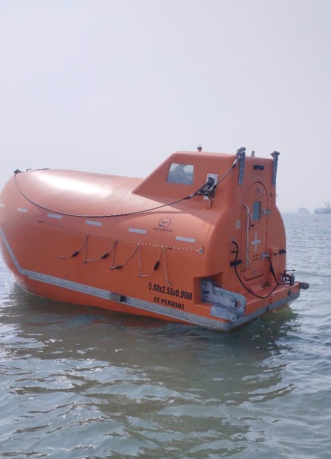 Lifeboat drive test