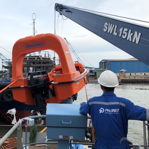 Lifeboat commissioning