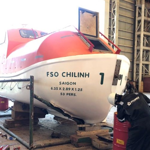 Lifeboat repair
