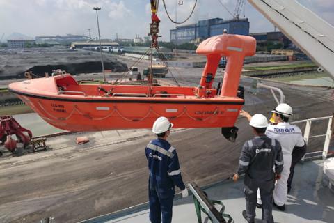 Rescue Boat Launching